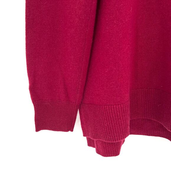 J.Crew Hi Low women’s cashmere oversized sweater - Picture 4 of 7